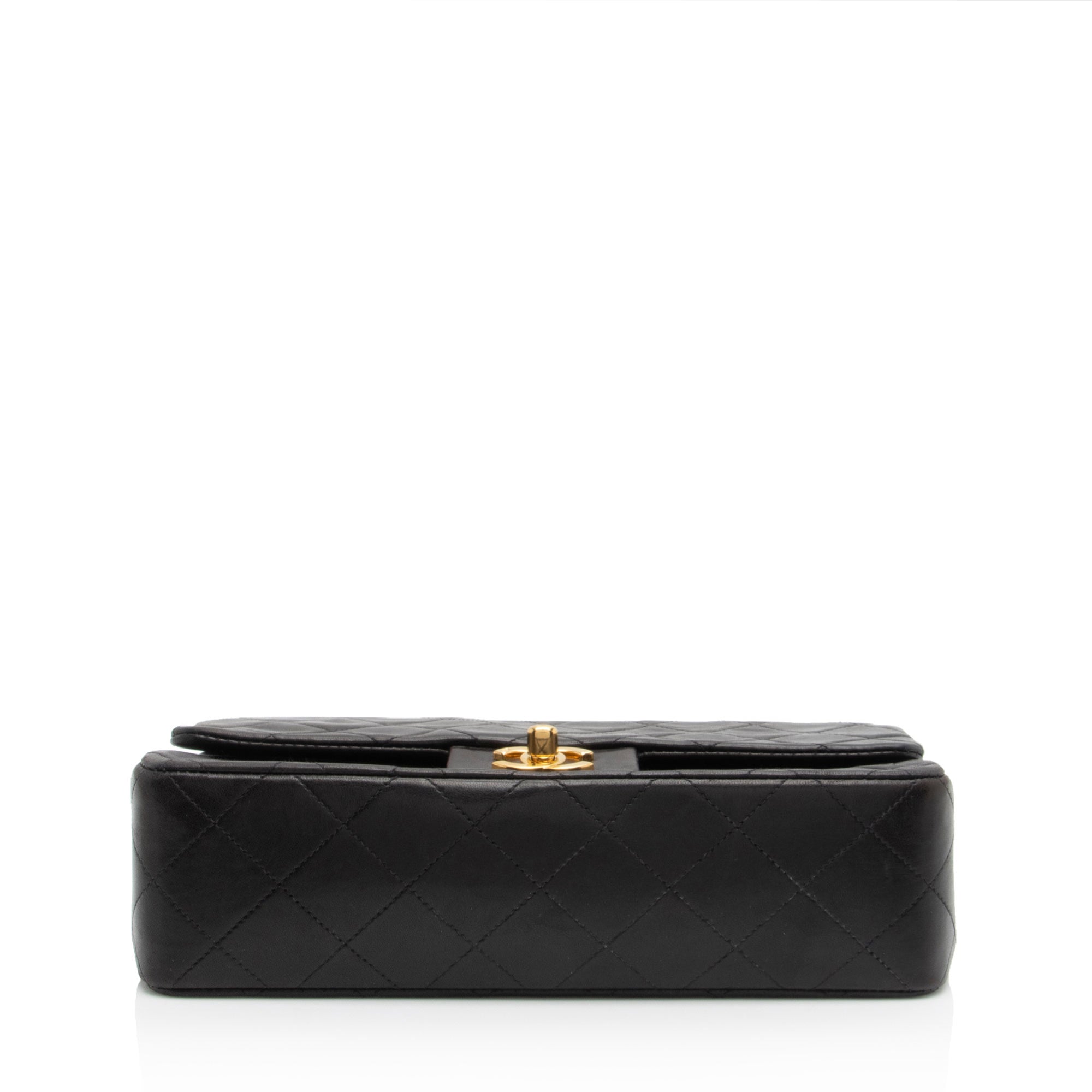 Top Quality Chanel Vintage Lambskin Classic Small Double Flap Bag (SHF-wNnnBD)
