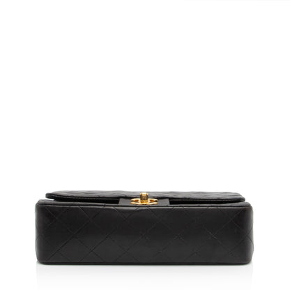 Top Quality Chanel Vintage Lambskin Classic Small Double Flap Bag (SHF-wNnnBD)
