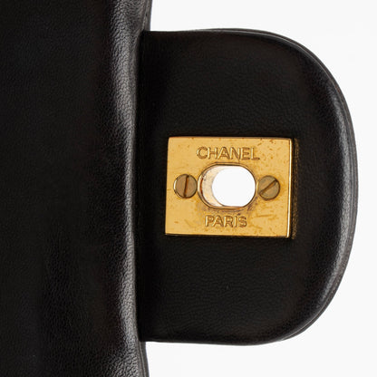 Top Quality Chanel Vintage Lambskin Classic Small Double Flap Bag (SHF-wNnnBD)