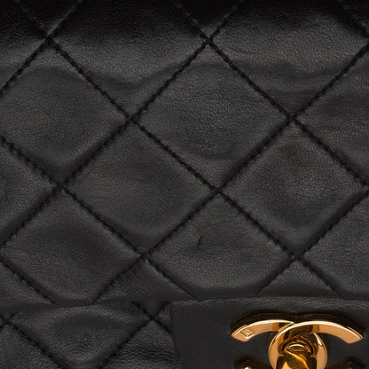 Top Quality Chanel Vintage Lambskin Classic Small Double Flap Bag (SHF-wNnnBD)