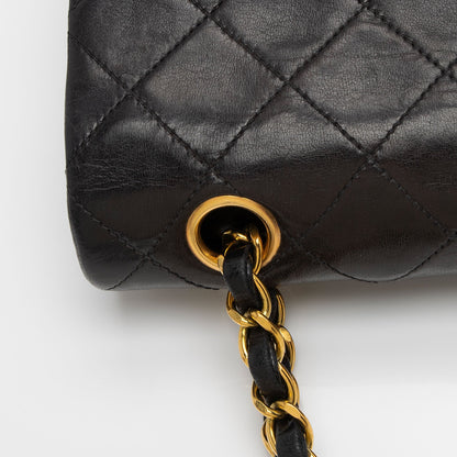 Top Quality Chanel Vintage Lambskin Classic Small Double Flap Bag (SHF-wNnnBD)