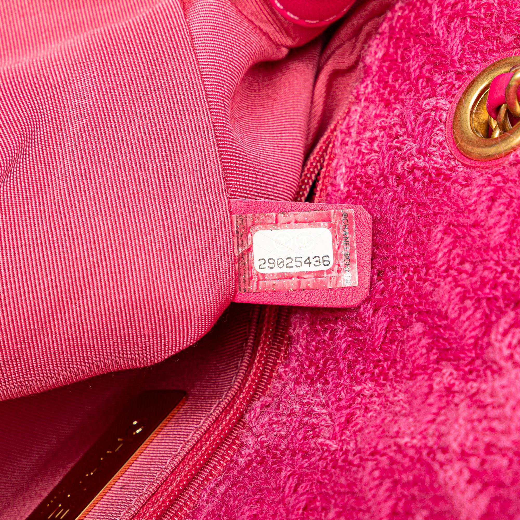 Top Quality Chanel Wool Tweed Giant Logo Flap (SHG-DQ7HUa)