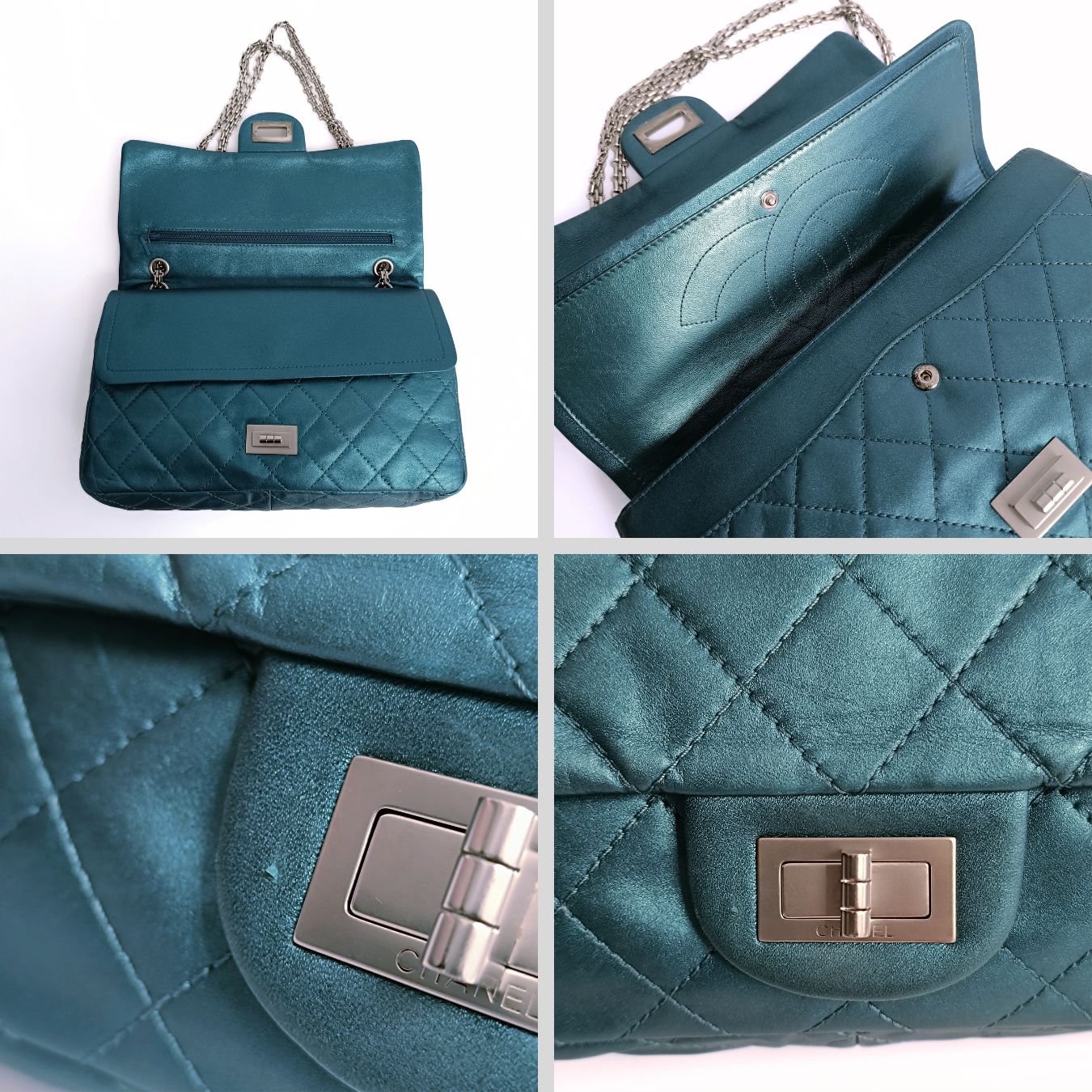 Top Quality Chanel Top Quality Chanel Top Quality Chanel shoulder bag 2.55 Dekamatrasse 30 Large double New