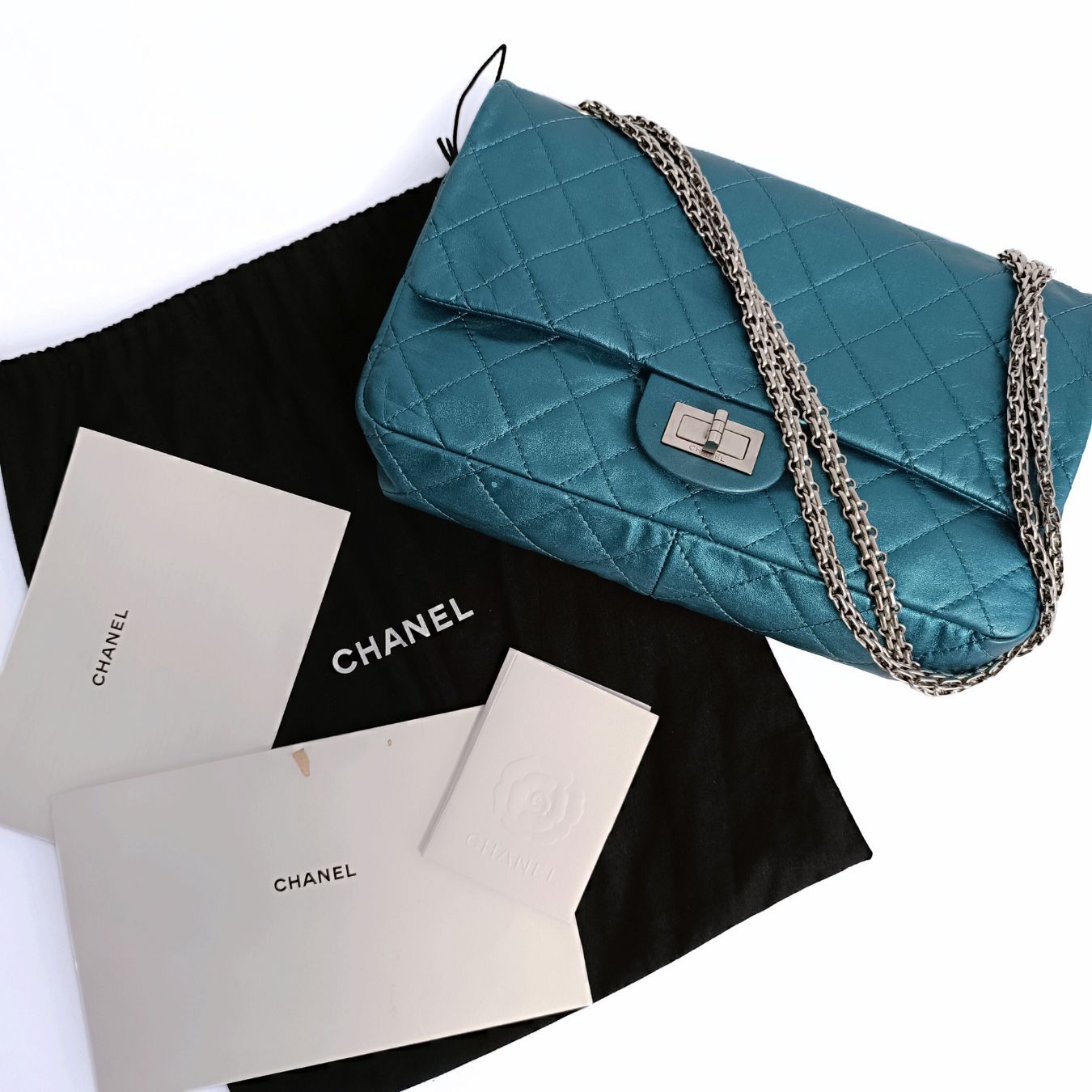 Top Quality Chanel Top Quality Chanel Top Quality Chanel shoulder bag 2.55 Dekamatrasse 30 Large double New
