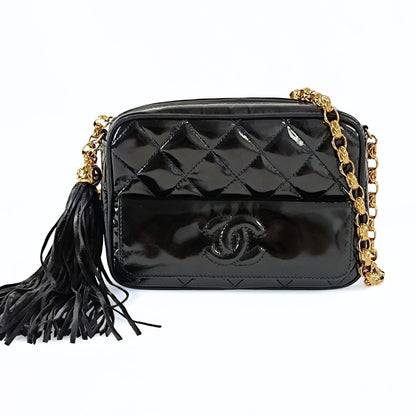 Top Quality Chanel Top Quality Chanel Top Quality Chanel vintage Camera Matelasse bag in patent leather