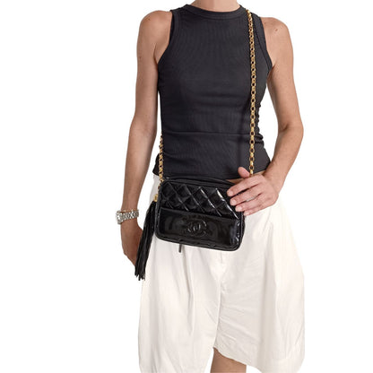 Top Quality Chanel Top Quality Chanel Top Quality Chanel vintage Camera Matelasse bag in patent leather