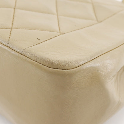 Top Quality Chanel Diana Lambskin Shoulder Bag Beige