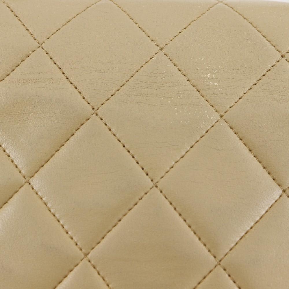 Top Quality Chanel Diana Lambskin Shoulder Bag Beige