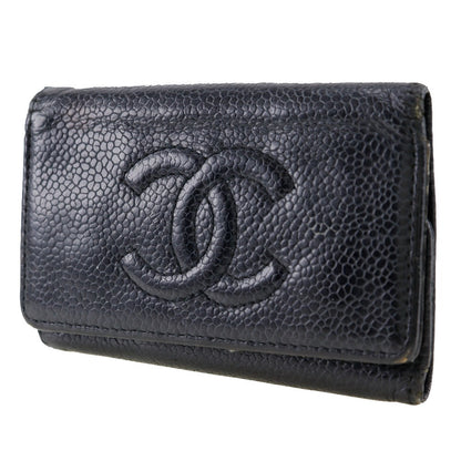 Top Quality Chanel Caviar Skin Key Case