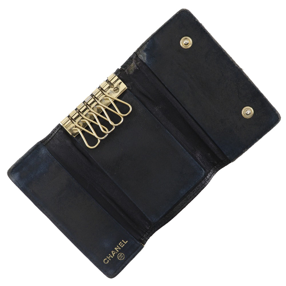 Top Quality Chanel Caviar Skin Key Case