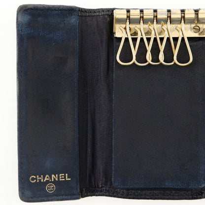 Top Quality Chanel Caviar Skin Key Case