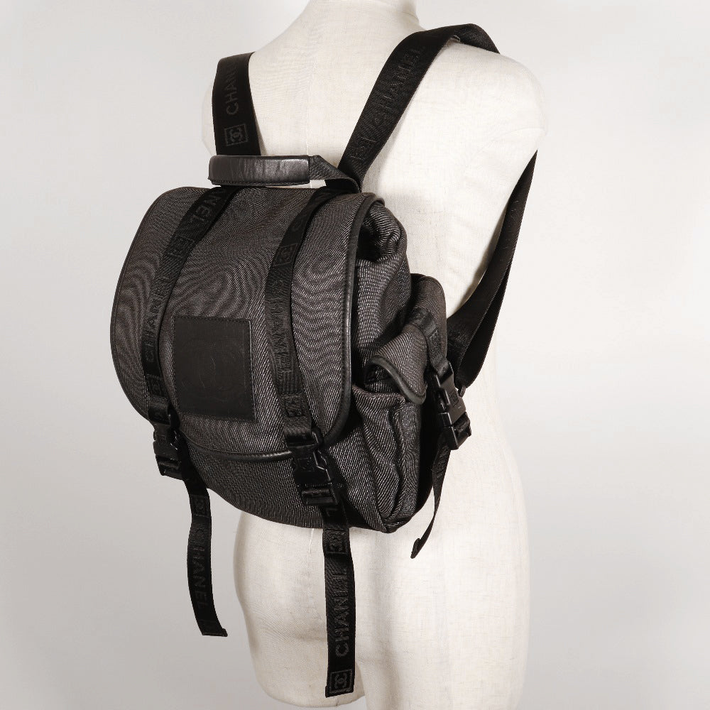 Top Quality Chanel Canvas Backpack 2way
