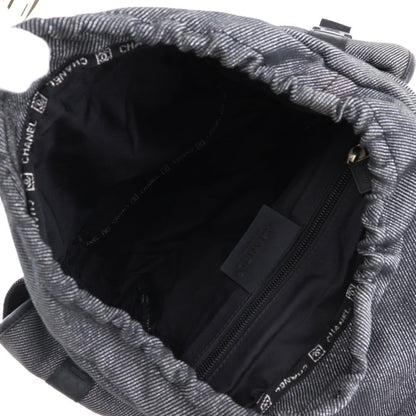 Top Quality Chanel Canvas Backpack 2way