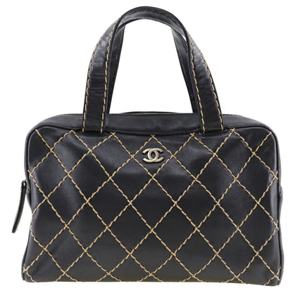 Top Quality Chanel Wild Stitch Handbag Black
