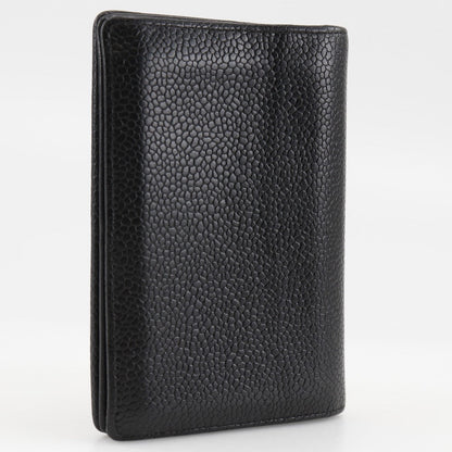 Top Quality Chanel Caviar Card Case Black