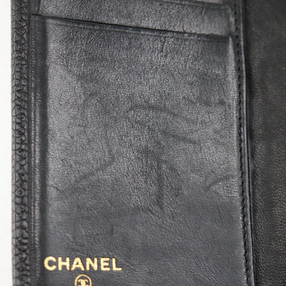 Top Quality Chanel Caviar Card Case Black