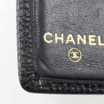 Top Quality Chanel Caviar Card Case Black