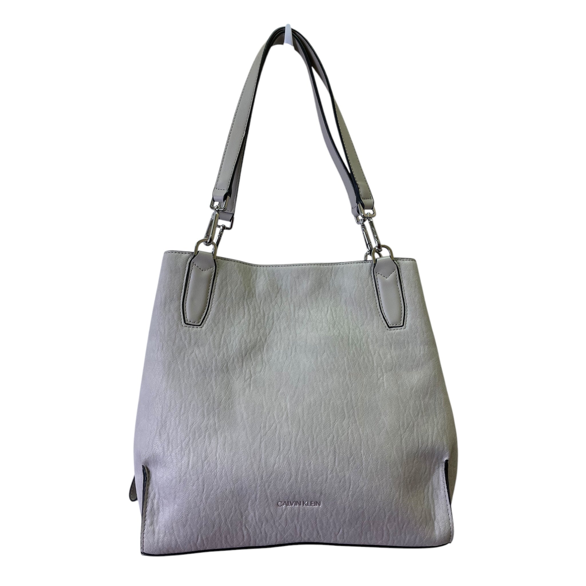 Handbag By Calvin Klein In Grey. Size:Large