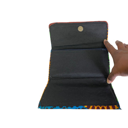 Wallet By Cme In Blue. Size:Large