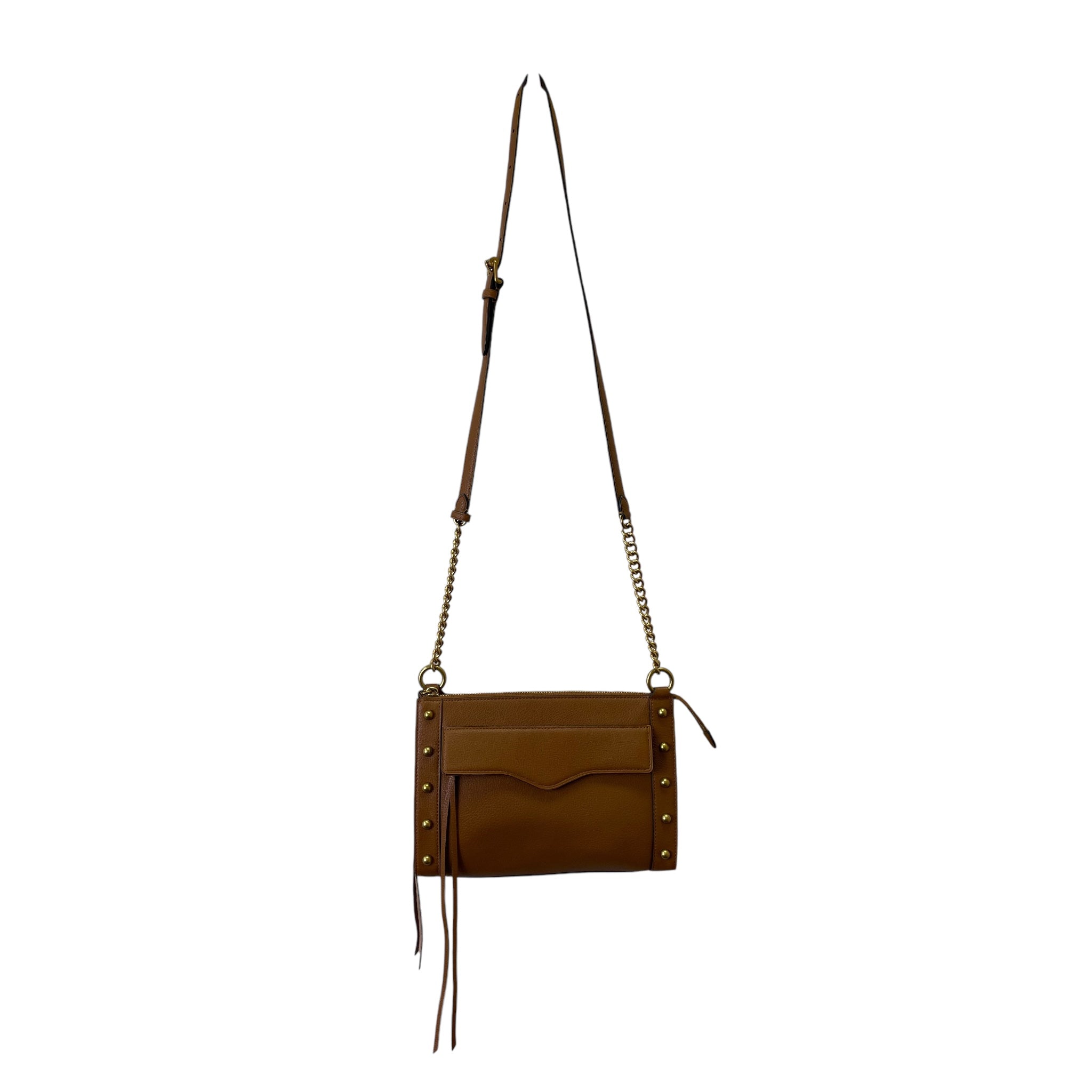 Crossbody Designer By Rebecca Minkoff In Tan. Size:Medium