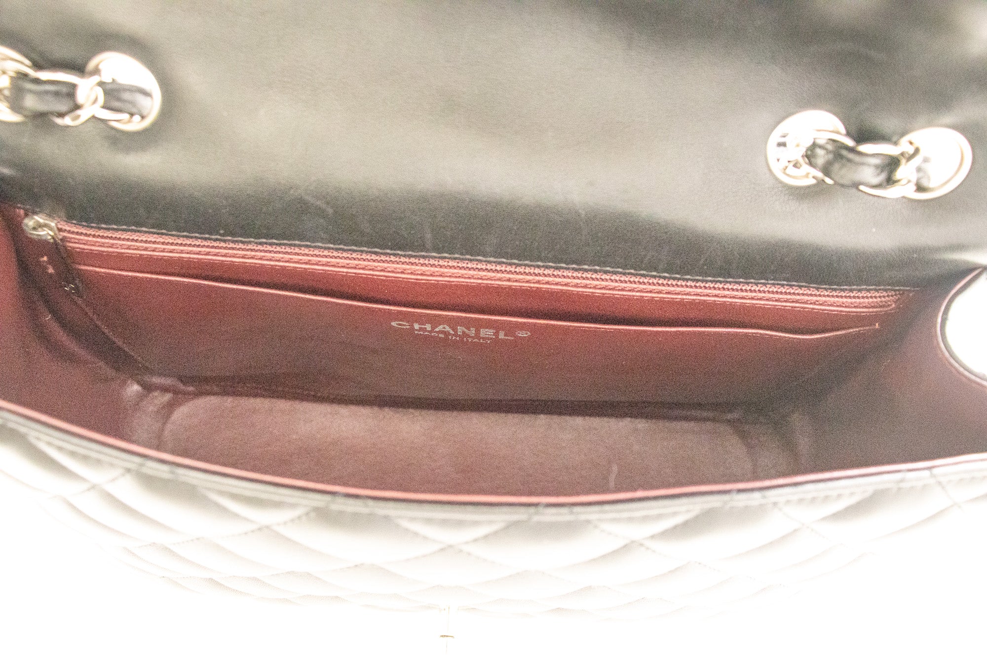 Top Quality Chanel Classic Large 11 Chain Shoulder Bag New Black Lambskin