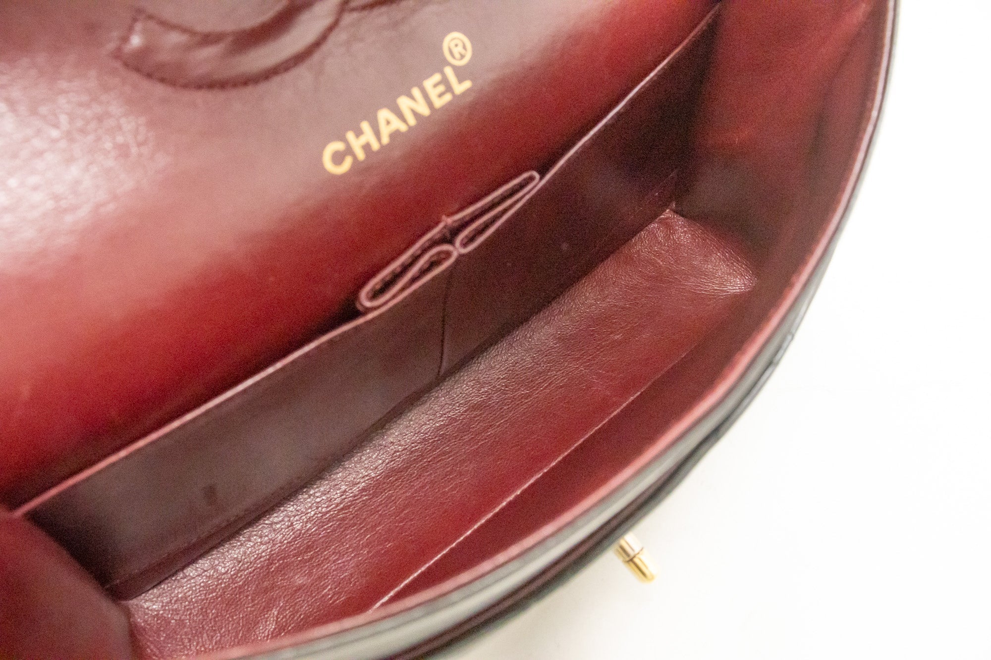 Top Quality Chanel Classic Double New 10 Chain Shoulder Bag Black Lambskin