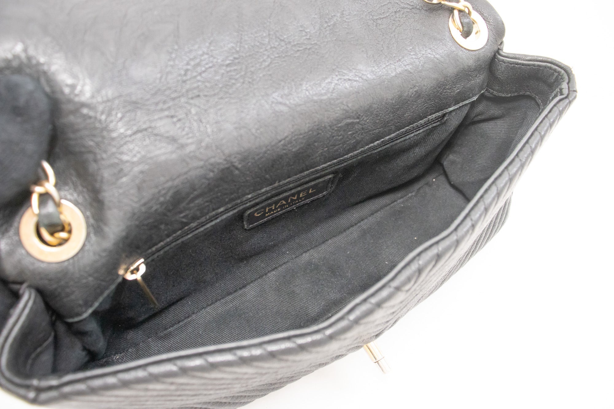 Top Quality Chanel Chevron V-Stitch Leather Chain Shoulder Bag Single New Mat