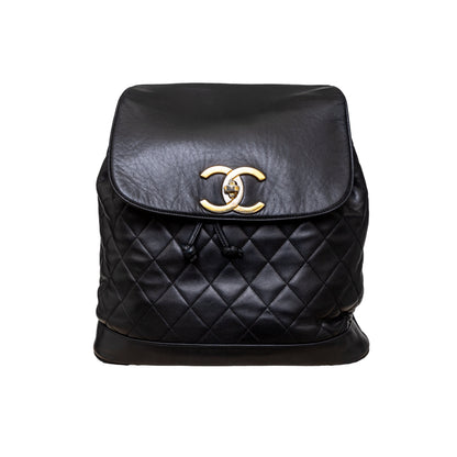 Top Quality Chanel Top Quality Chanel Vintage Quilted Lambskin Drawstring Backpack