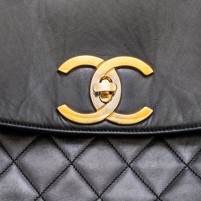 Top Quality Chanel Top Quality Chanel Vintage Quilted Lambskin Drawstring Backpack