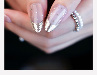 Handcrafted Cat Eye Press-On Nails