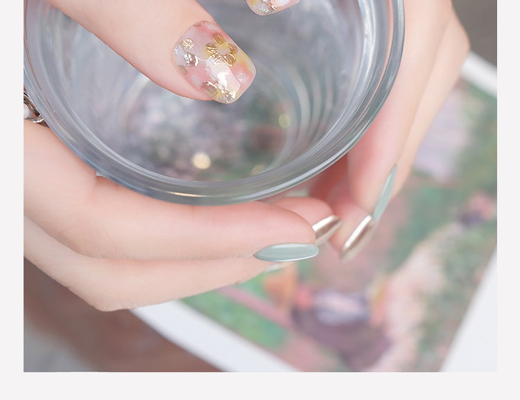 Gentle Pink Atmosphere Press-On Nails