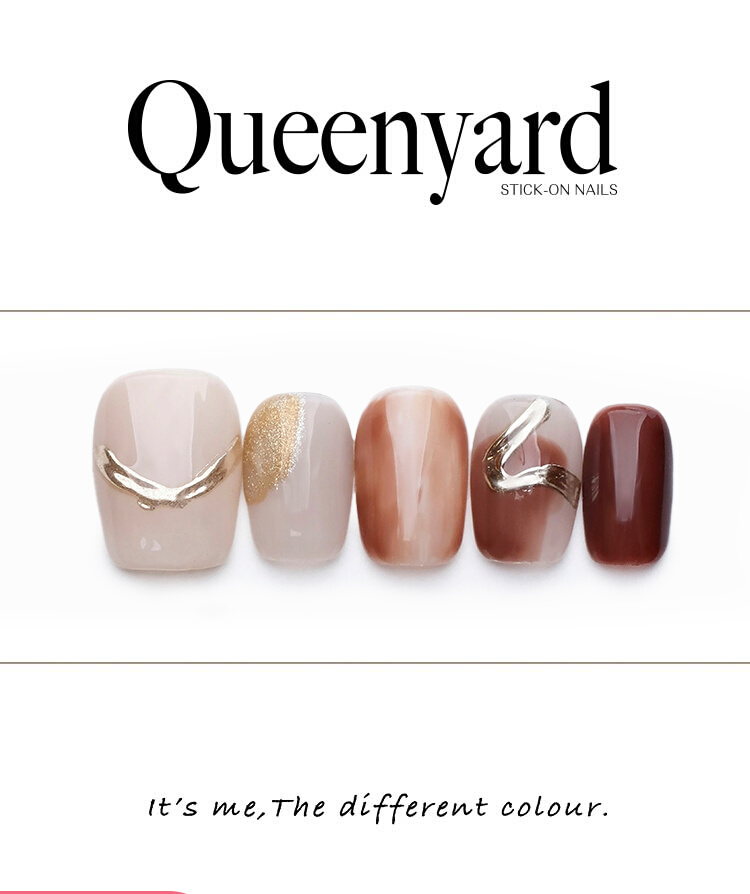 Luxurious Milad Ombre Press-On Nails