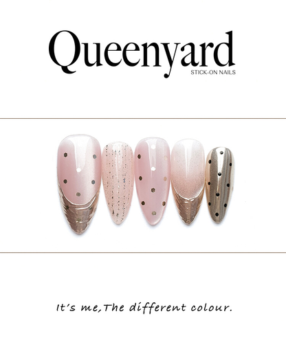 Handcrafted Cat Eye Press-On Nails