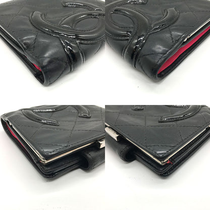 Top Quality Chanel Cambon Ligne Wallet Leather Short Wallet in New Condition