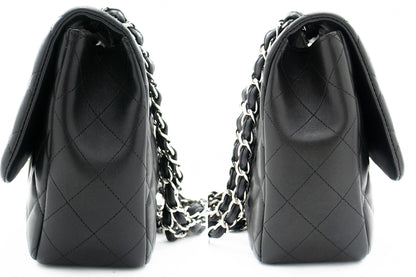 Top Quality Chanel Classic Large 11 Chain Shoulder Bag New Black Lambskin