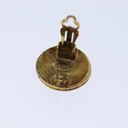 Top Quality Chanel COCO Mark Earring Gold CC Auth ar11601B