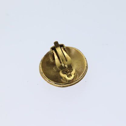 Top Quality Chanel COCO Mark Earring Gold CC Auth ar11601B