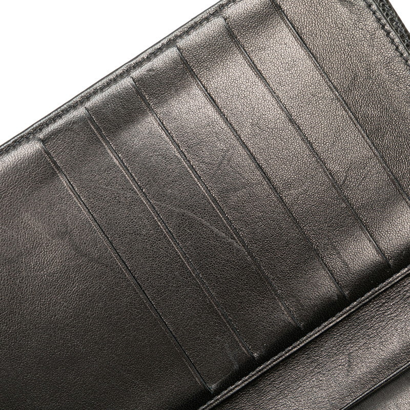 Top Quality Chanel Caviar Skin Coco Mark Long Wallet A13498