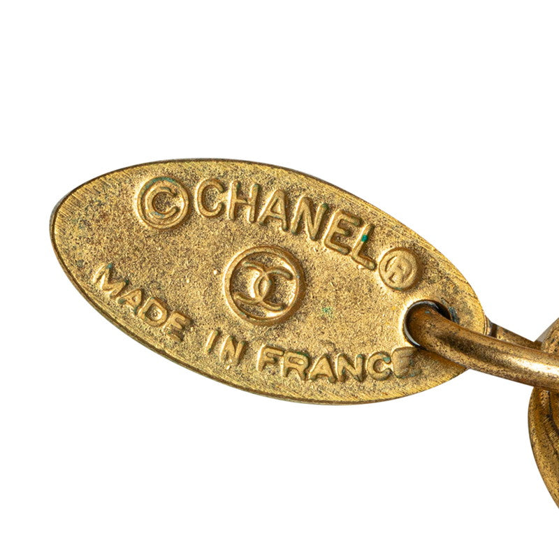 Top Quality Chanel Logo Gold Necklace