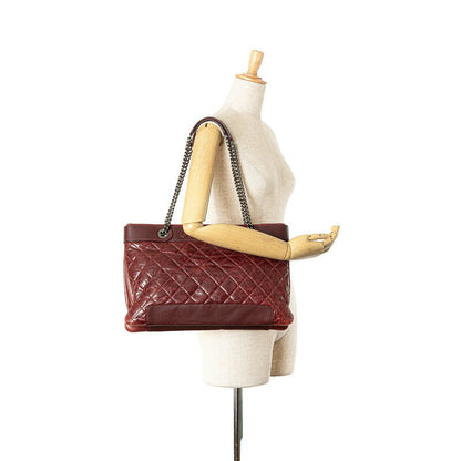 Top Quality Chanel Matelasse Leather Chain Tote Bag
