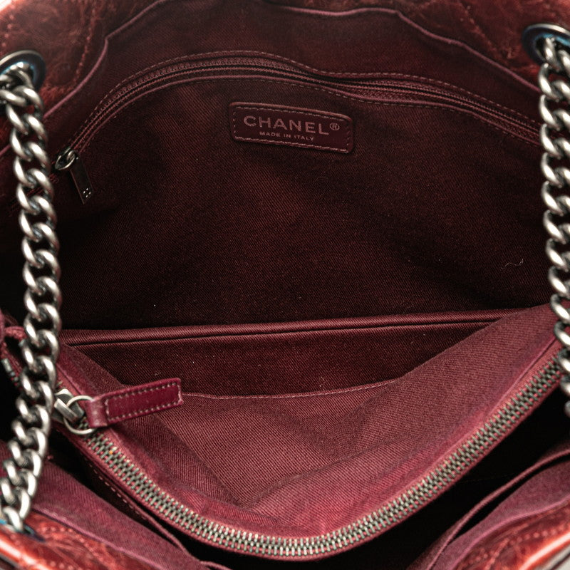 Top Quality Chanel Matelasse Leather Chain Tote Bag