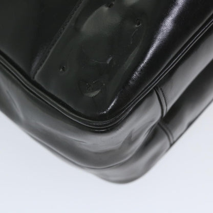 Top Quality Chanel Chain Shoulder Bag Patent leather Black CC Auth bs10115
