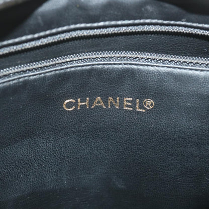Top Quality Chanel Chain Shoulder Bag Patent leather Black CC Auth bs10115