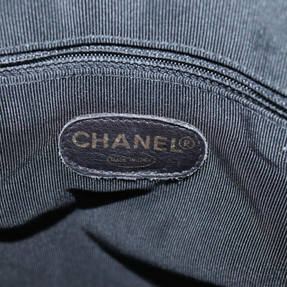 Top Quality Chanel COCO Mark Chain Shoulder Bag Patent Black CC Auth bs13327