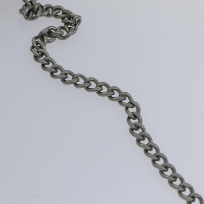 Top Quality Chanel Chain Shoulder Bag Suede Gray Silver CC Auth bs17158