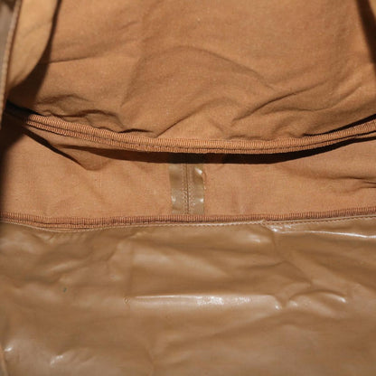 Top Quality Chanel Chain Shoulder Bag Patent leather Brown CC Auth bs7578