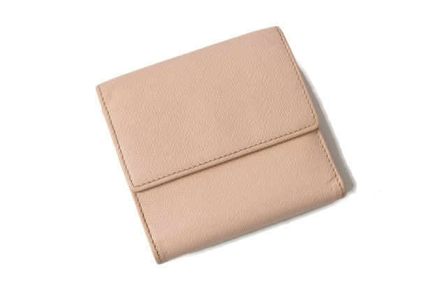 Top Quality Chanel Leather Bifold Wallet A20902 Beige
