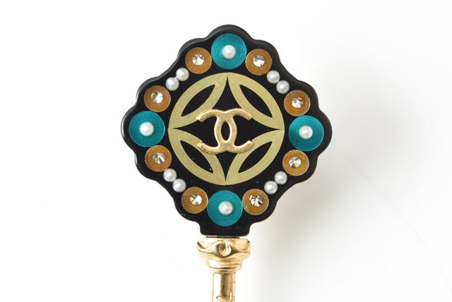 Top Quality Chanel Brooch Key Motif Coco Mark