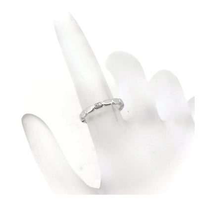 Top Quality Chanel Pt950 Platinum Diamond Ring Size 8