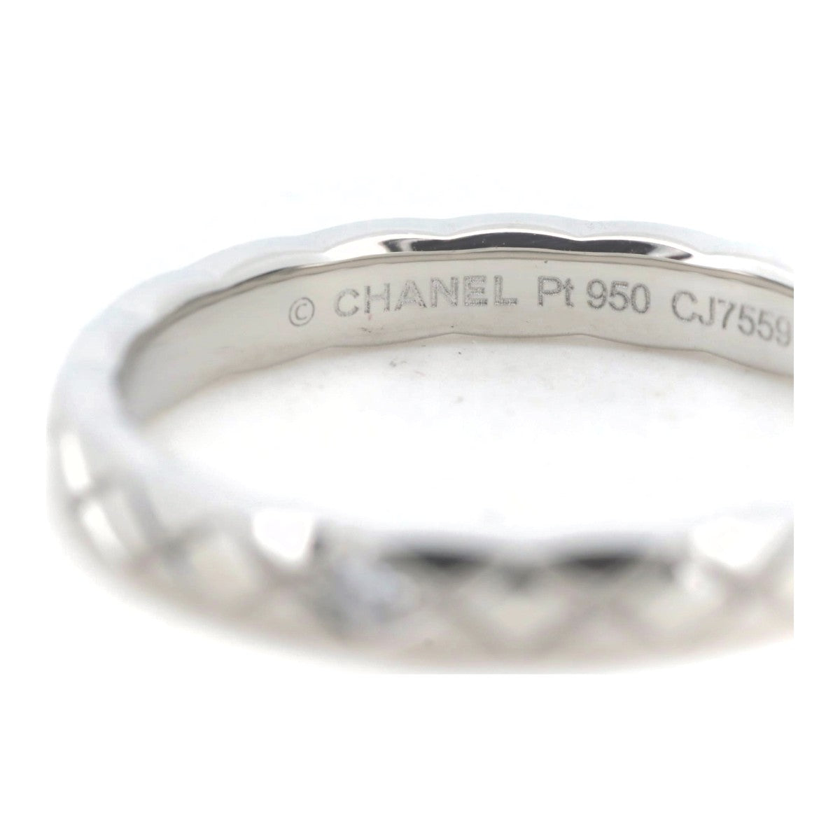 Top Quality Chanel Coco Crush Diamond 1P Ring Pt950